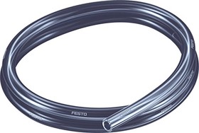 Фото 1/2 PUN-H-12X2-TSW, Hydrolysis Resistant Tubing, 8mm, 12mm, Polyurethane, Translucent, 50m
