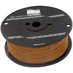 1856 OR001, Hook-up Wire 20AWG 304.8m 1.47mm Tinned Copper Orange 600V Spool