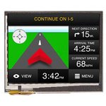 DT035BTFT-PTS2, Дисплей: TFT; 3,5"; 320x240; Подсвет: LED; Разм: 76,9x64x4,8мм