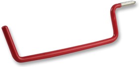 D00891, Anti-Slip Ladder Hooks Red - 180mm, 6 Pack
