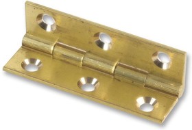 D00895, Brass Butt Hinge 2" (50mm) 2 Pack