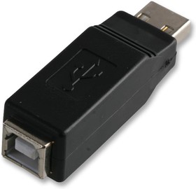 PEC0057, Адаптер USB, Штекер USB Типа A, Гнездо USB Типа B, USB 2.0