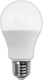 PEL00242, LED Light Bulb, Матовая GLS, E27 / ES, Белый Дневного Цвета, 6500 K, Шаговое Затемнение, 180°