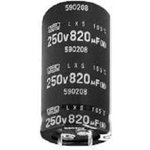 ELXS421VSN151MP35S, Aluminum Electrolytic Capacitors - Snap In 150uF 420Volts Snap-In