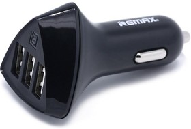Фото 1/3 Автомобильная зарядка REMAX Alien Series Car Charger RCC208 с 3 USB выходами, 4,2А черная