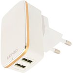Блок питания (сетевой адаптер) LDNIO 2 USB выхода 2,4А Quick Charge 2.0 + кабель ...