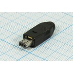Штекер mini USB, Тип A, 4 контакта, на кабель, с пластиковым кожухом ...