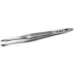 18484, Pliers & Tweezers Aven Mini Blunt Tweezers w/ Angled Flat Tips 3-1/8 Inches