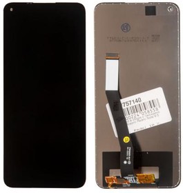 Фото 1/2 (A1534) дисплей в сборе с тачскрином для Xiaomi Redmi Note 9, черный