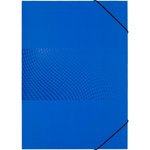 Папка на резинках картонная Attache Digital, синий