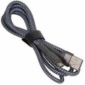 (6972174153575) кабель USB REMAX RC-124m Jany Series для Micro USB, 2.4А, длина 1.0м, серебристый