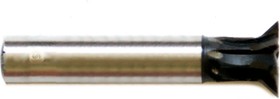 Фреза для пазов ласточкин хвост (16x60x6.3x12 мм; 60°; Z=6; DIN1833; прямой конус, HSS 6542) 00001179963