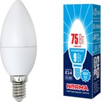 LED-C37-9W/NW/E14/FR/NR Лампа светодиодная. Форма свеча, матовая. UL-00003803