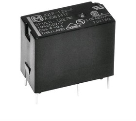 Фото 1/3 ALQ112, Power Relay 12VDC 5(NO)/1(NC)DC/ 10(NO)/3(NC)AAC SPDT(20x10x16)mm THT