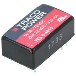 TEL 8-4815, Isolated DC/DC Converters - Through Hole 36-75Vin 24Vout 335mA 8W Iso Dip