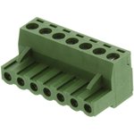 MCTC-10D07, TERMINAL BLOCK PLUGGABLE, 7 POSITION, 24-12AWG, 5.08MM