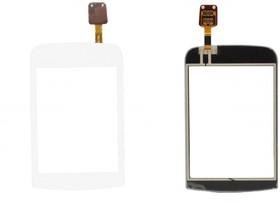 Сенсорное стекло (тачскрин) для Nokia C2-03/C2-02/C2- 06/C2-07/C2-08 белое