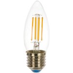Лампа светодиодная. Форма свеча Серия Sky LED-C35-9W/3000K/E27/CL PLS02WH UL-00005162