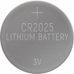 Батарейка GBAT-CR2025 кнопочная литиевая 5pcs/card (Рас.0) 800567