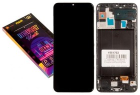 (A505F White) дисплей в сборе с тачскрином +средняя часть (модуль) для Samsung Galaxy A50 (SM-A505F) ZeepDeep ASIA, белый Amoled