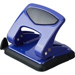 JL8218, Attache Hole punch up to 35 sheets, with blocker, metallic, blue