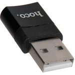 (6931474762009) переходник HOCO UA17 USB to Type-C, черный