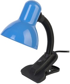 Настольный светильник GTL-023-60-220 синий на прищепке 1/24 800123