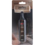 Разветвитель USB-HUB 4 Port чёрный 30012980