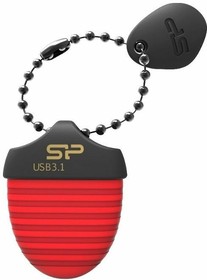 SP016GBUF3J30V1R, Флеш накопитель 16Gb Silicon Power Jewel J30, USB 3.2, Красный