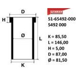 51-65492-000, Гильза цилиндра