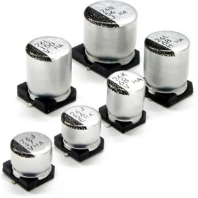 HHXA800ARA390MJA0G, -55-~+125- 39uF 80V ±20% SMD,D10xL10мм Aluminum Electrolytic Capacitors - SMD