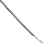 9501-100GRY, 28 AWG Test Lead Wire 19/40 Gray 600V 100.0' (30.5m)