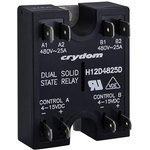 H12D4825D, Solid State Relay - 4-15 VDC Control Voltage Range - 25 A Maximum ...