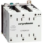 CTRB6025, Solid State Relays - Industrial Mount 600V/25A 90-140A Cinput 90mm 3ph DR Z
