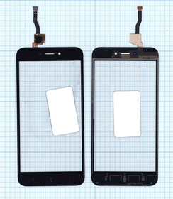Сенсорное стекло (тачскрин) для Xiaomi Redmi 5A черное