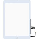 Сенсорное стекло (тачскрин) для iPad 6 (2018) A1893, A1954 + золотая кнопка HOME ...