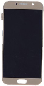 Фото 1/2 Дисплей для Samsung Galaxy A5 SM-A520F (2017) золотой