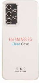 (A33) чехол Clear Case для Samsung Galaxy A33 прозрачный силикон, техпак