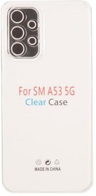 (A53) чехол Clear Case для Samsung Galaxy A53 прозрачный силикон, техпак