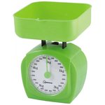 Весы кухонные механические HS-3005М, 5 кг, цвет зеленый 004905