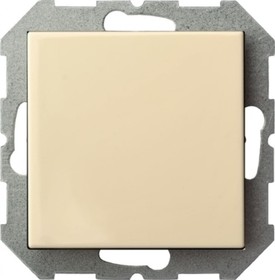 Одноклавишный выключатель света Эпсилон IJ1 10-003-01 E/S кремовый, без рамки 28-052