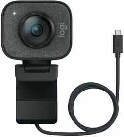 Фото 1/5 Камера Web Logitech StreamCam GRAPHITE черный USB3.1 с микрофоном