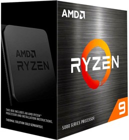 Фото 1/4 Процессор AMD Ryzen 9 5950X, AM4, BOX (без кулера) [100-100000059wof]