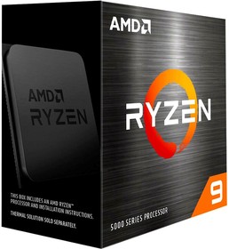Фото 1/3 Процессор AMD Ryzen 9 5900X, AM4, BOX (без кулера) [100-100000061wof]