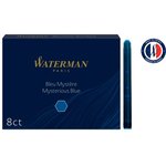 Картридж Waterman Standard (CWS0110910) Mysterious Blue чернила для ручек ...