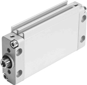 Pneumatic Compact Cylinder - 164028, 25mm Bore, 25mm Stroke, DZF-25-25-P-A Series, Double Acting