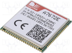 S2-109ZV, Module: LTE; Down: 10Mbps; Up: 5Mbps; SMD; EDGE,GPRS,GSM,LTE CAT1