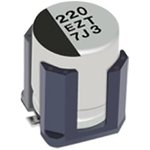 EEH-ZT1H121V, Aluminum Organic Polymer Capacitors 120UF 50V ESR=23