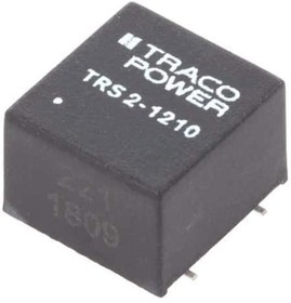 Фото 1/4 TRS 2-1210, Isolated DC/DC Converters - SMD 2W 9-18Vin 3.3Vout 500mA SMD Iso Reg