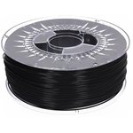 ABS+1.75-BLACK, Филамент ABS+, 1,75мм, черный, 1кг, 235-255°C, ±0,05mm